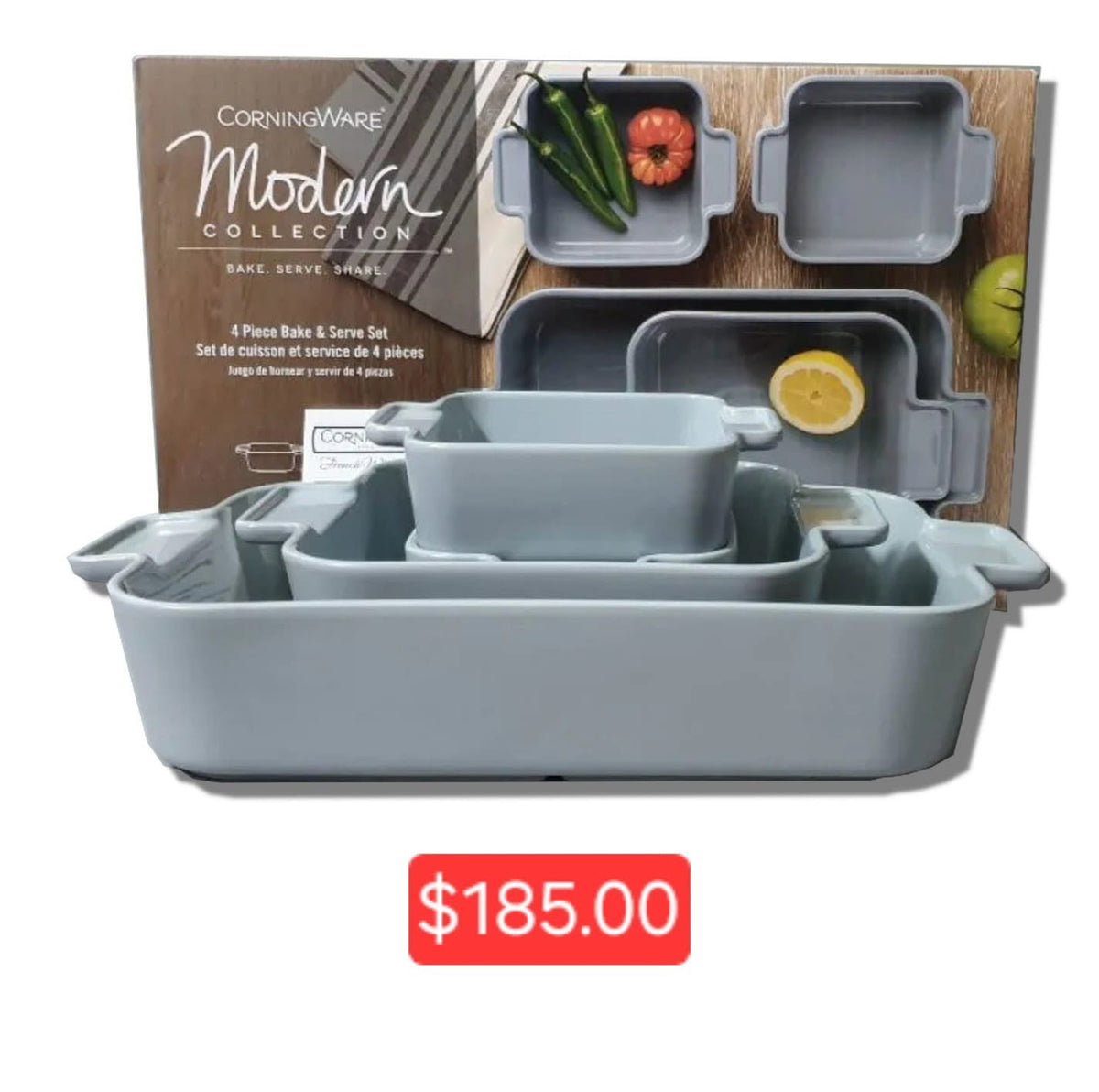 Crofton Home Modern Collection Bakeware Set