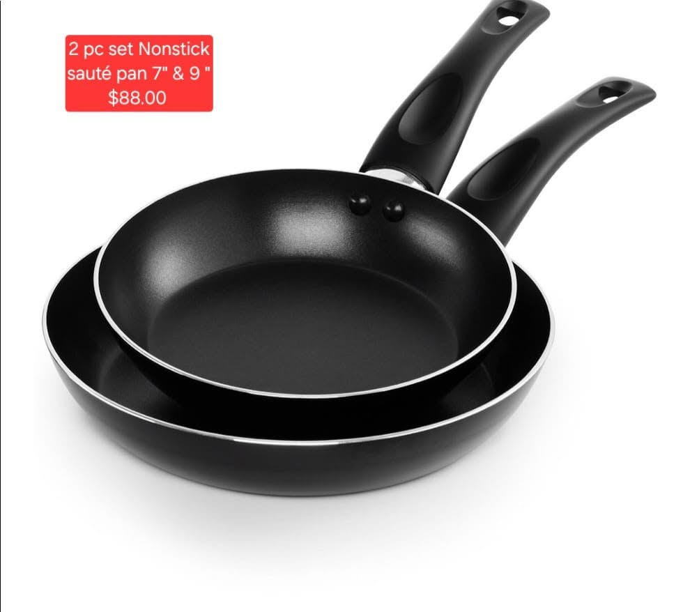 Non-Stick Sauté Pan Set
