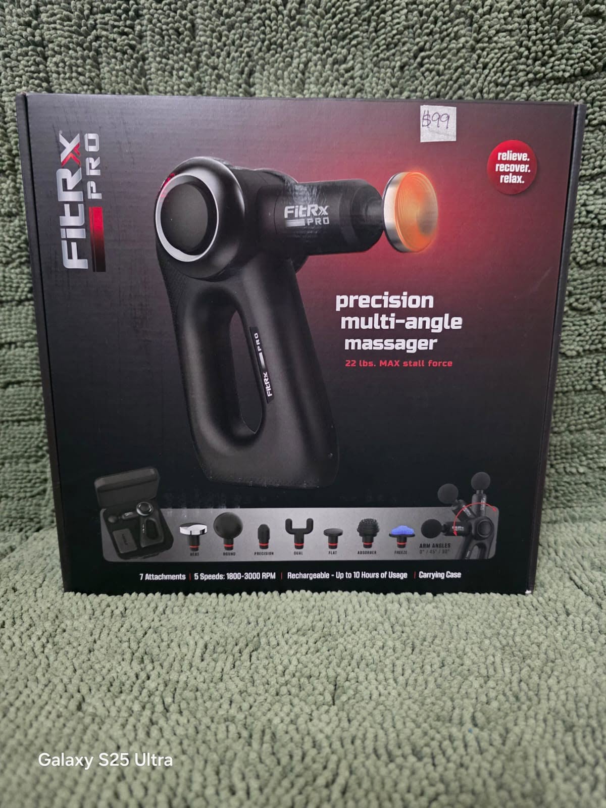 FitRx Pro Precision Multi-Angle Massager