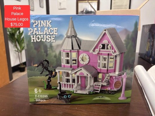 Pink Palace House Building Block Set