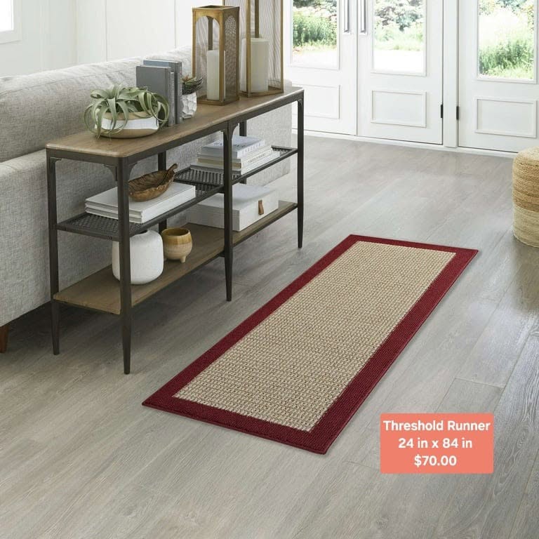 Threshold Border Runner Rug