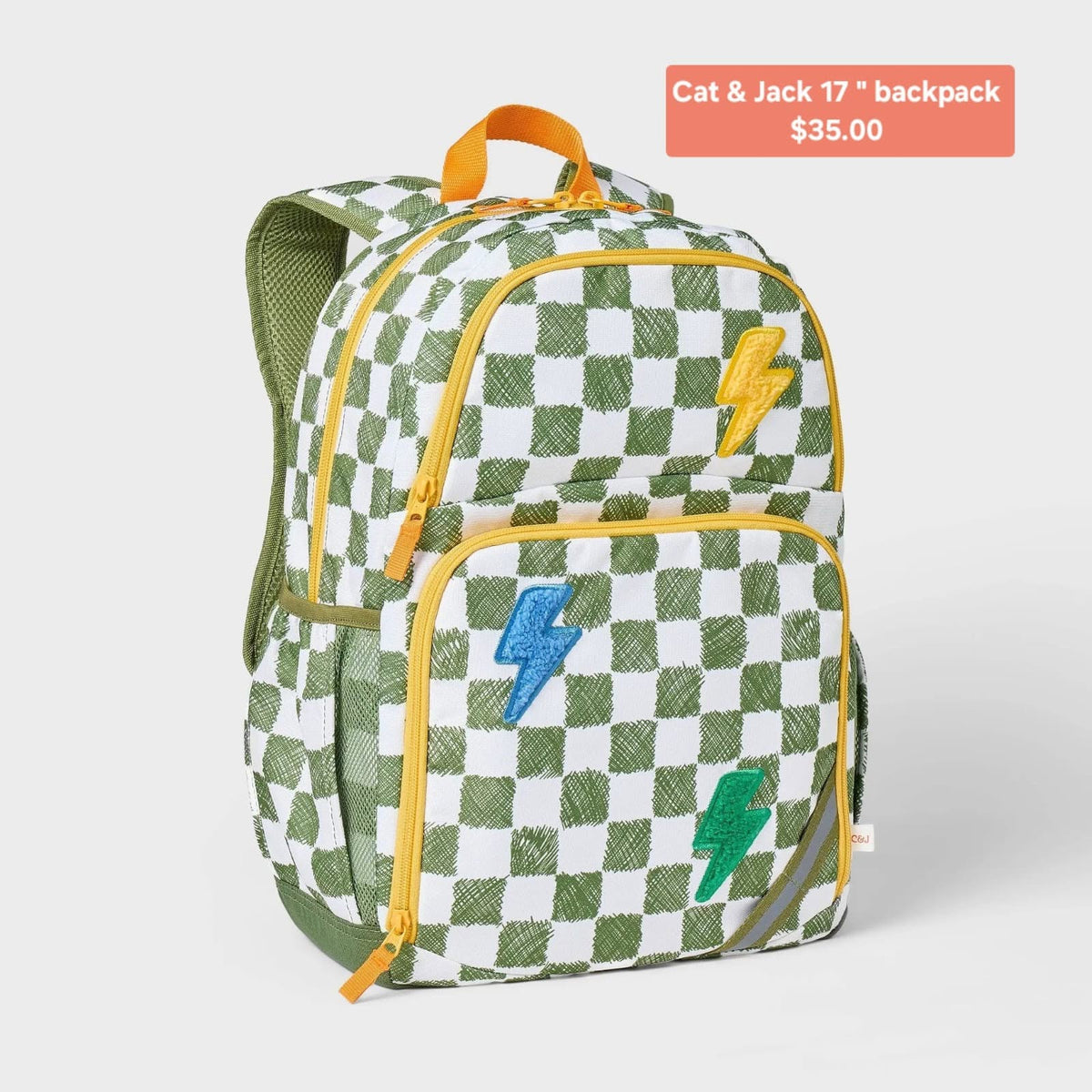 Cat & Jack Lightning Bolt Backpack