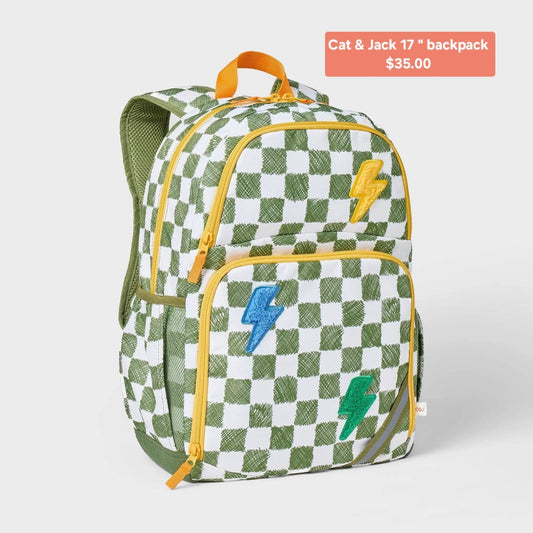 Cat & Jack Lightning Bolt Backpack