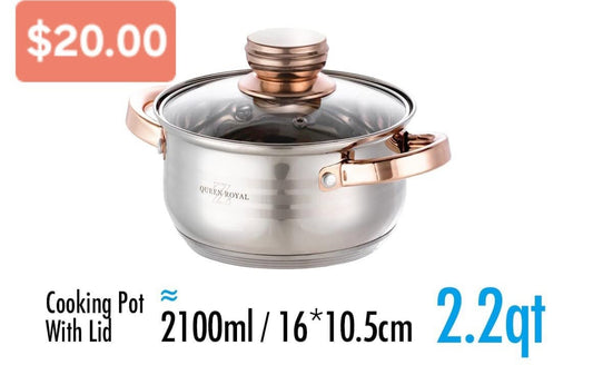 Queen Royal Cooking Pot with Lid