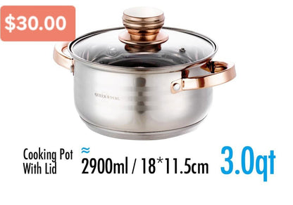 Queen Royal Cooking Pot with Lid