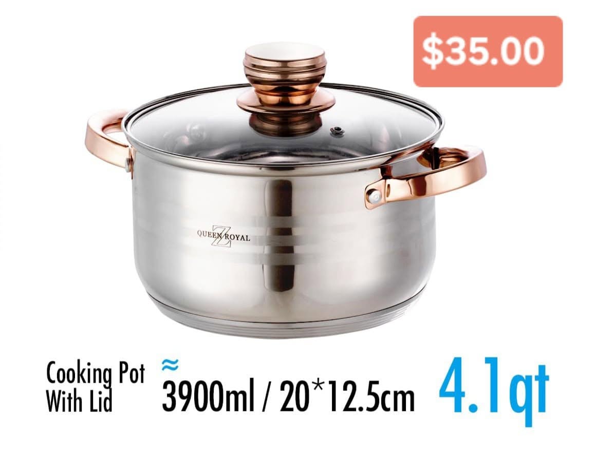 Queen Royal Cooking Pot with Lid