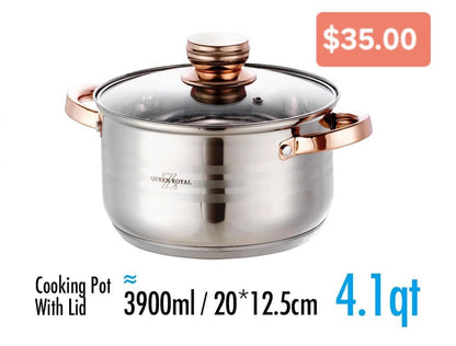 Queen Royal Cooking Pot with Lid
