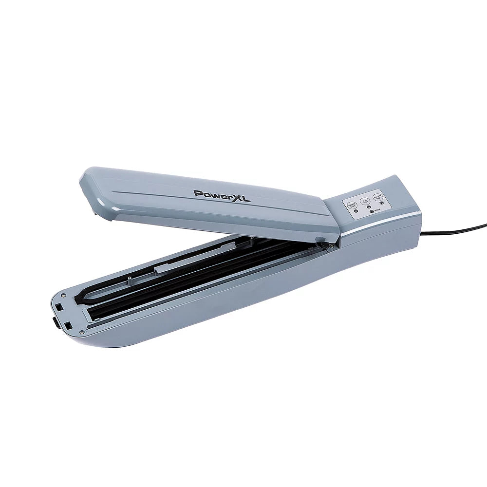 PowerXL Duo NutriSealer Food Vacuum Sealer Set — Black/Silver
