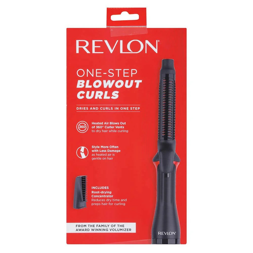 Revlon One-Step Blowout Curls — 360-degree vented curlers