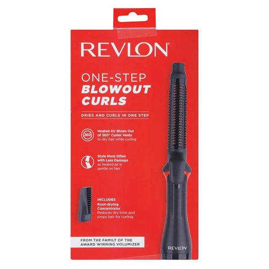Revlon One-Step Blowout Curls — 360-degree vented curlers