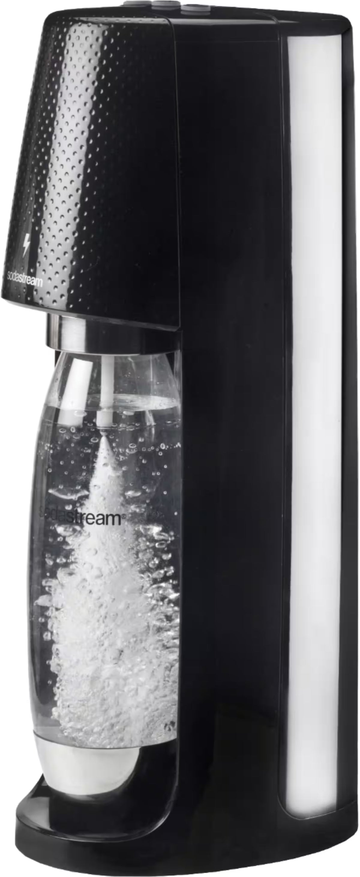 SodaStream Fizzi One Touch Electric Sparkling Water Maker — Black