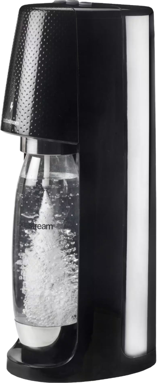 SodaStream Fizzi One Touch Electric Sparkling Water Maker — Black
