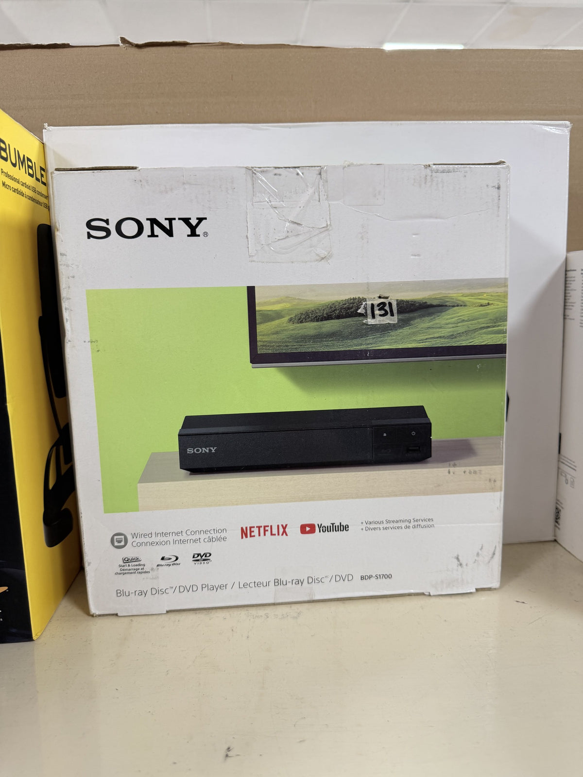 Sony BDP-S1700 Blu-ray Disc Player — Black