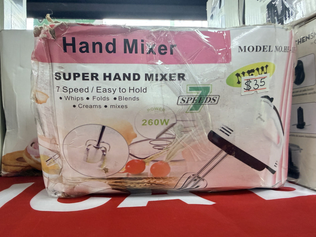 Super Hand Mixer — 7 speed; 260W